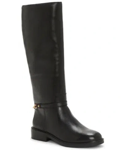 Vince Camuto Womens Adria Riding Boots Regular Wide Calf Extra Wide Calf In Black