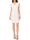 Vince Camuto Womens Casual Short Mini Dress In White