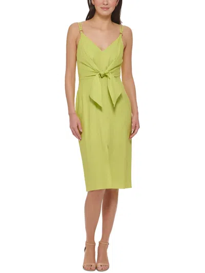 Vince Camuto Womens Linen Sundress In Green