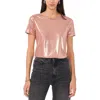 Vince Camuto Womens Metallic Polyester Pullover Top In Multi