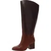 Vince Camuto Womens Ombre Leather Knee-high Boots In Multi