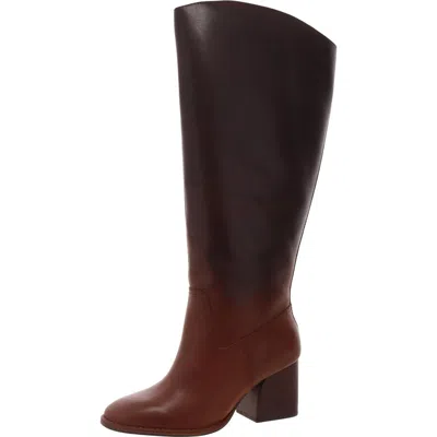 Vince Camuto Womens Ombre Leather Knee-high Boots In Multi
