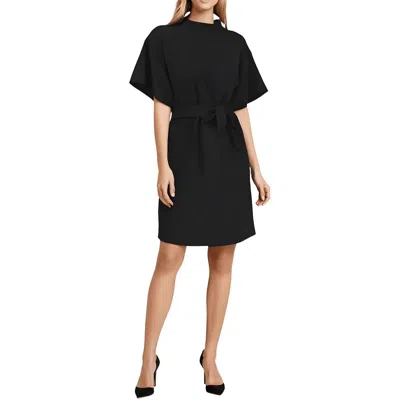Vince Camuto Womens Ponte Drop Shoulder Mini Dress
