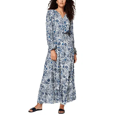 Vince Camuto Womens Printed Polyester Maxi Dress