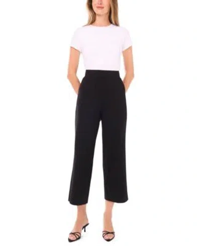 Vince Camuto Womens Pull On Front Pocket Pants In Black