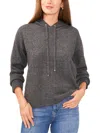 Vince Camuto Jersey Knit Hooded Sweater In Grey