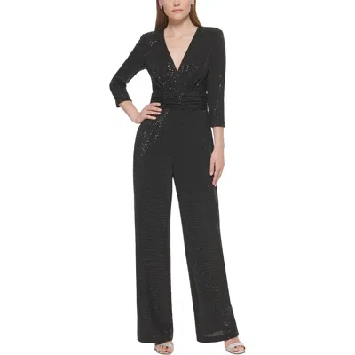 Vince Camuto Womens Leopard Jacquard Side Zip Slim Rich Black 2