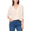 Vince Camuto Women's V-neck Dolman-sleeve Sweater In Multi