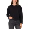 Vince Camuto Women's Drop-shoulder Sweatshirt In Black