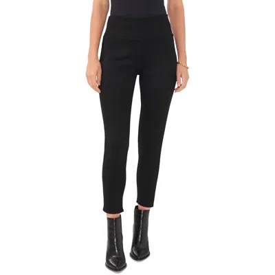 Vince Camuto Womens Solid Polyester Leggings In Black