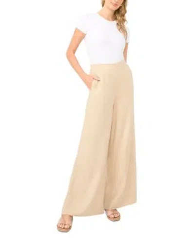 Vince Camuto Womens Wide Leg Pants In Brown