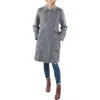 Vince Camuto Womens Wool Blend Double Breasted Wool Coat In Gray