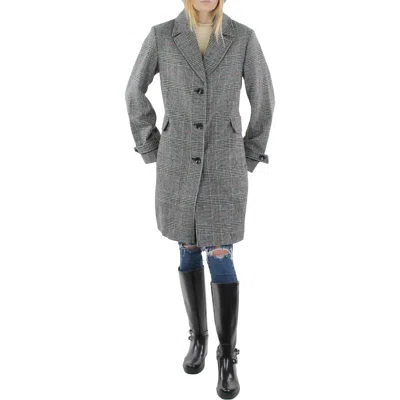 Vince Camuto Womens Wool Midi Wool Coat In Gray