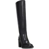 Vince Camuto Gibi 4 Womens Extra Wide Calf Leather Knee-high Boots In Black