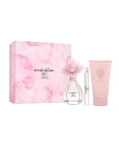 Vince Camuto Wonderbloom Bliss 3-piece Set In Pink
