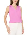 Vince Camuto Wrap Front Sleeveless Blouse