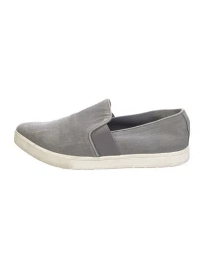 Pre-owned Vince Canvas Sneakers In Grey