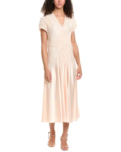 Vince Cap Sleeve V-neck Maxi Dress