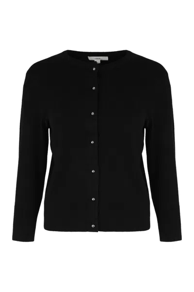 VINCE VINCE CARDIGAN IN MIXED WOOL
