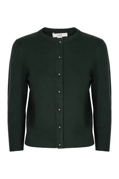 VINCE VINCE CARDIGAN IN MIXED WOOL