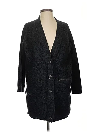 Pre-owned Vince Cardigan Sweater In Black