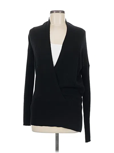 Pre-owned Vince Cardigan Sweater In Black