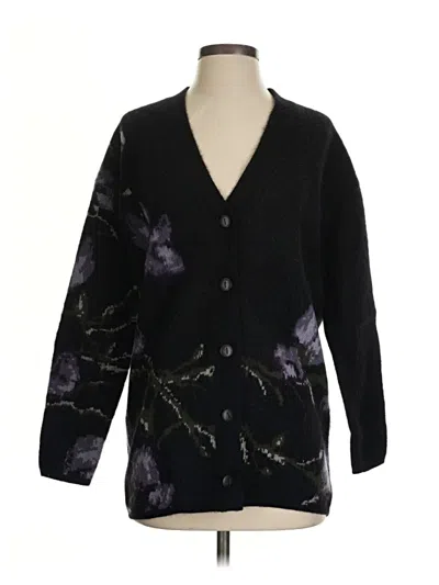 Pre-owned Vince Cardigan Sweater In Black