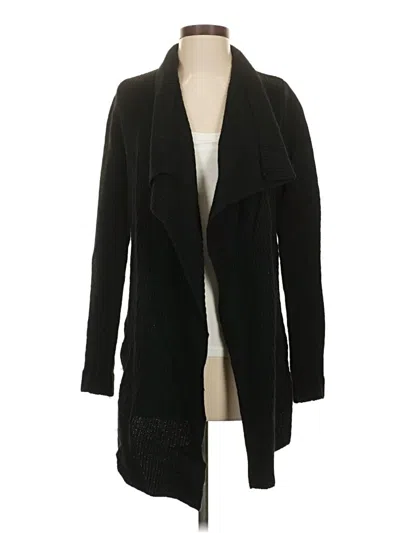 Pre-owned Vince Cardigan Sweater In Black