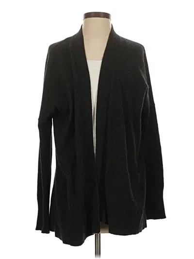 Pre-owned Vince Cardigan Sweater In Black