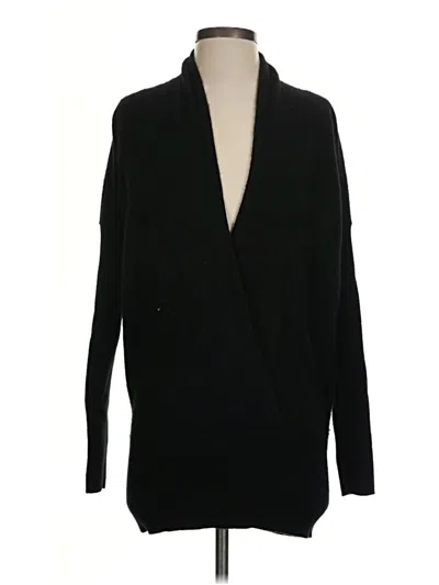 Pre-owned Vince Cardigan Sweater In Black
