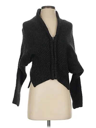 Pre-owned Vince Cardigan Sweater In Black