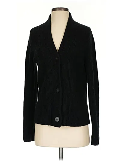 Pre-owned Vince Cardigan Sweater In Black