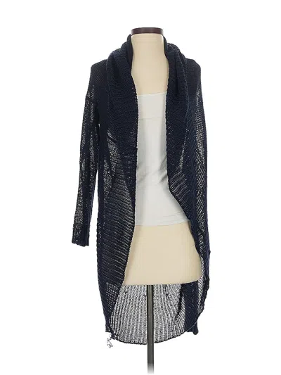 Pre-owned Vince Cardigan Sweater In Blue