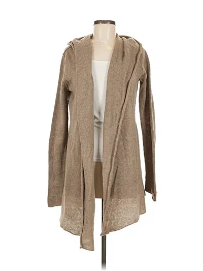 Pre-owned Vince Cardigan Sweater In Brown