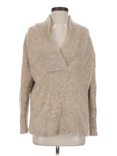 Pre-owned Vince Cardigan Sweater In Brown