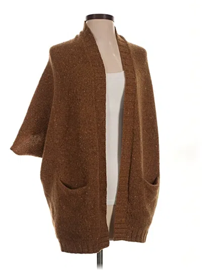 Pre-owned Vince Cardigan Sweater In Brown