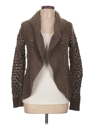Pre-owned Vince Cardigan Sweater In Brown