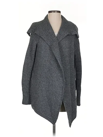 Pre-owned Vince Cardigan Sweater In Gray