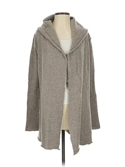 Pre-owned Vince Cardigan Sweater In Gray