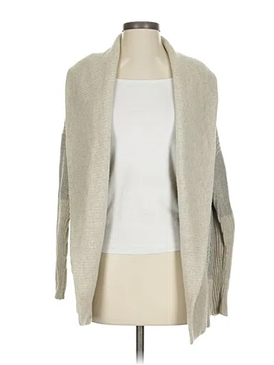 Pre-owned Vince Cardigan Sweater In Gray