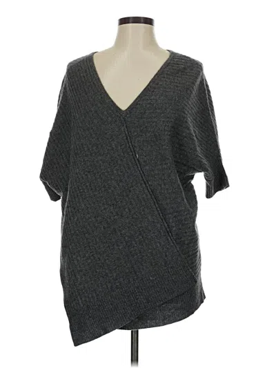 Pre-owned Vince Cardigan Sweater In Gray