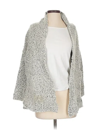 Pre-owned Vince Cardigan Sweater In Gray