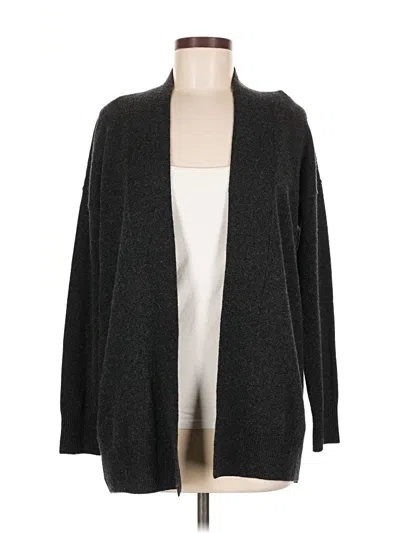 Pre-owned Vince Cardigan Sweater In Gray