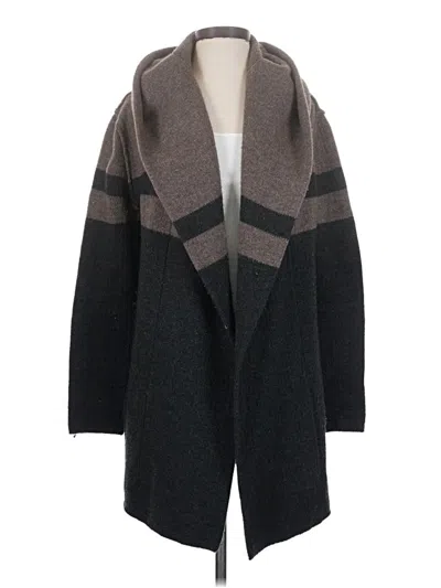Pre-owned Vince Cardigan Sweater In Gray