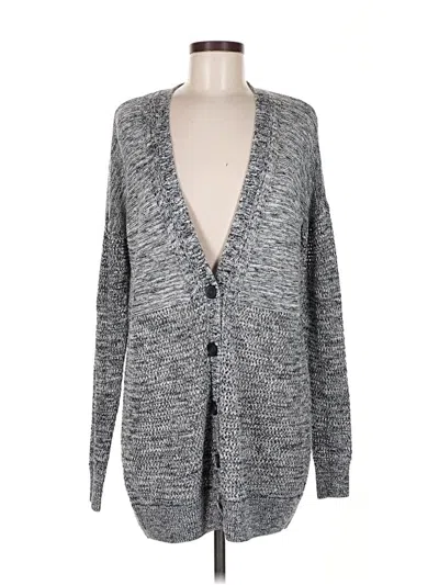 Pre-owned Vince Cardigan Sweater In Gray