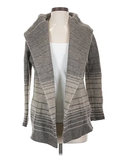 Pre-owned Vince Cardigan Sweater In Gray