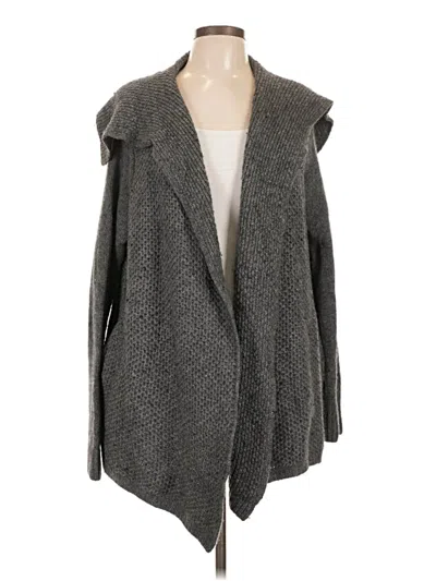 Pre-owned Vince Cardigan Sweater In Gray
