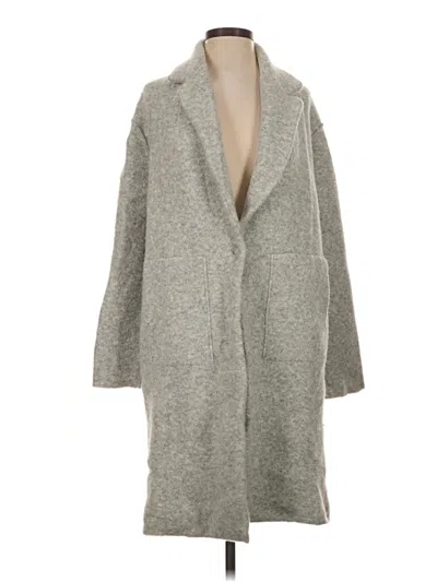 Pre-owned Vince Cardigan Sweater In Gray