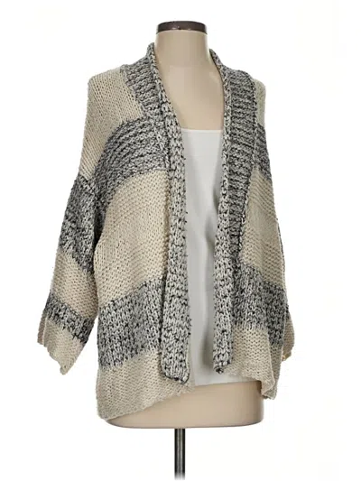 Pre-owned Vince Cardigan Sweater In Gray