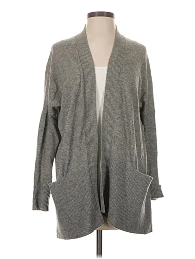Pre-owned Vince Cardigan Sweater In Gray